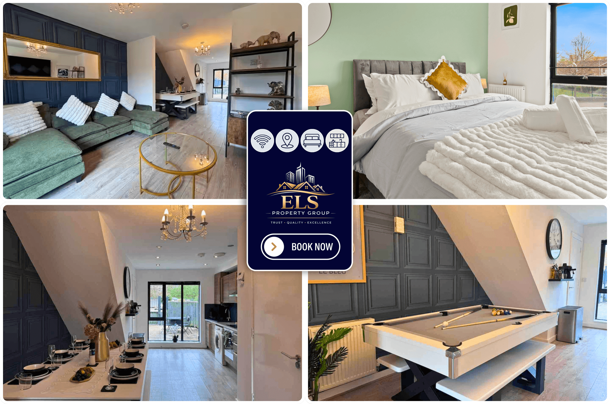 3BR Contractor House By ELS Property Group Salford