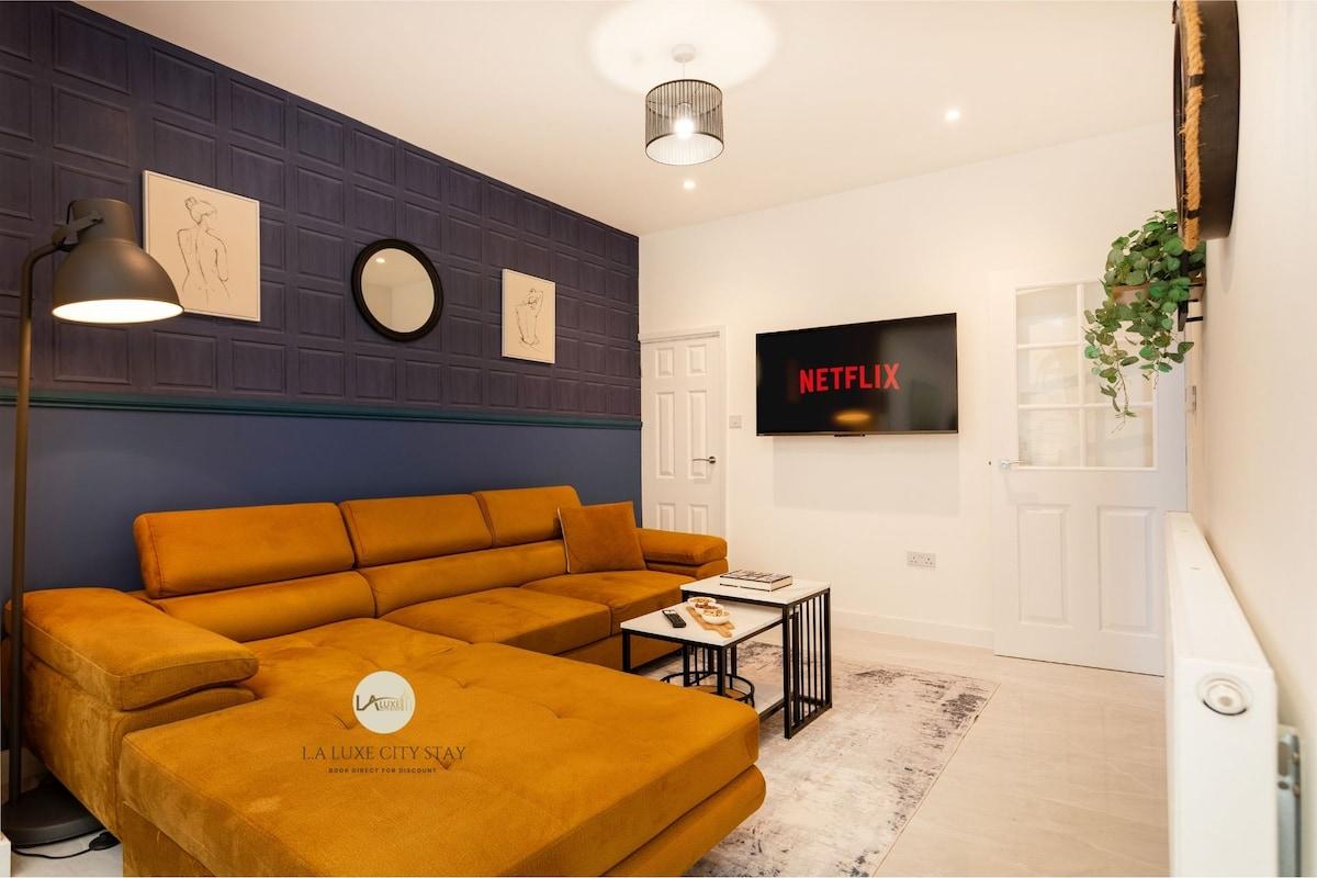 Spacious Leicester Home - FREE Parking, Fast Wi-Fi1
