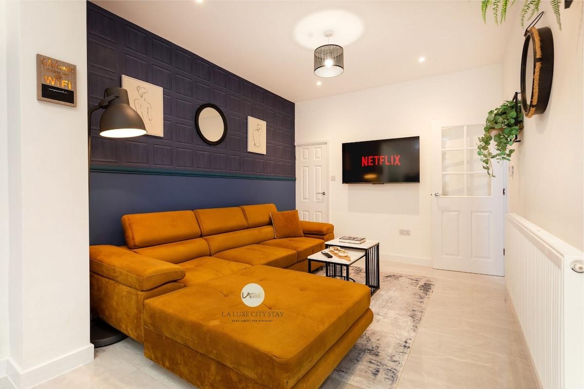 Spacious Leicester Home - FREE Parking, Fast Wi-Fi3